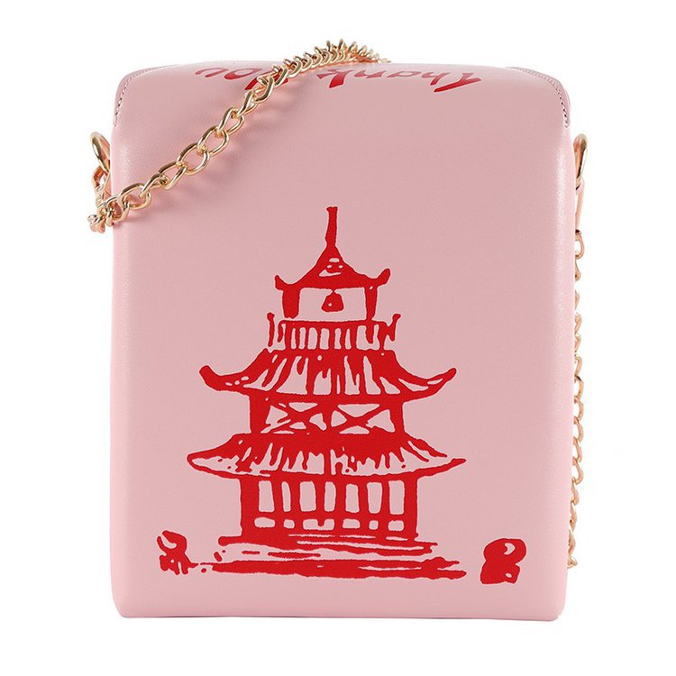 Chinese food hot sale box purse